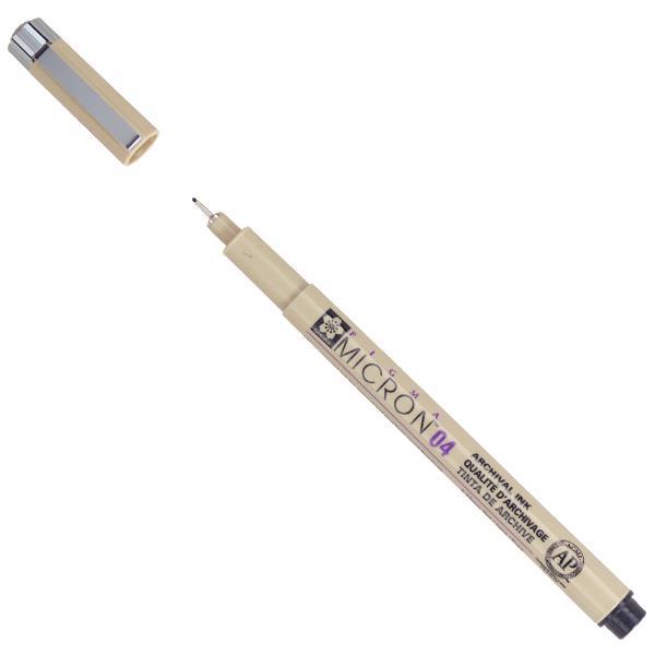 Sakura Pigma Micron μαρκαδόρος σχεδίου 04 0.4 mm μαύρο - Image 2