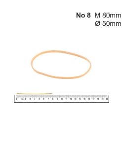 Λάστιχα Νο 8 50 Øx1.4x1.4χιλ. (100gr) - Image 2