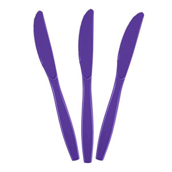 Μαχαιράκια πάρτυ μωβ - Image 2