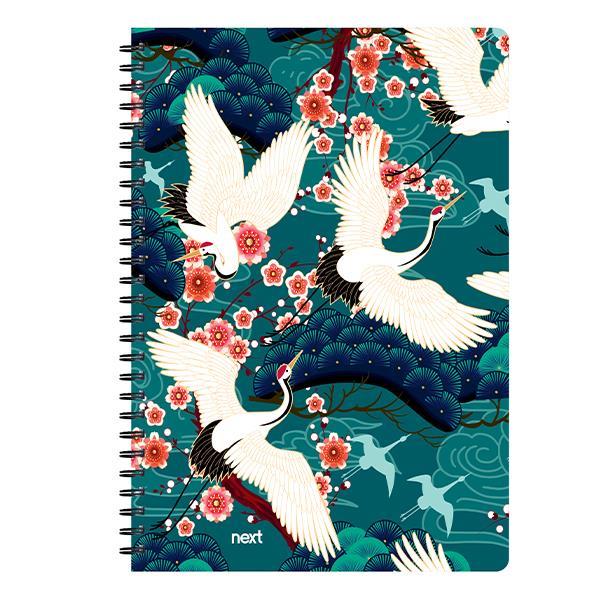 Next trends crane τετράδιο σπιράλ 2 θέματα 70 φύλλα 21x29εκ. - Image 2