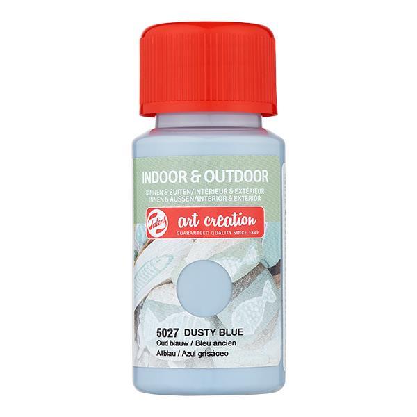 Talens χρώμα indoor/outdoor 5027 dusty blue 50ml - Image 2