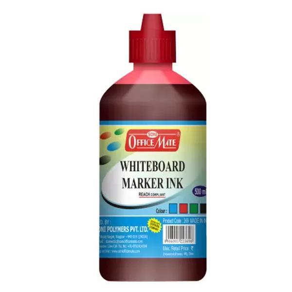 Μελάνι για μαρκαδόρο πίνακα κόκκινο 500 ml - Image 2