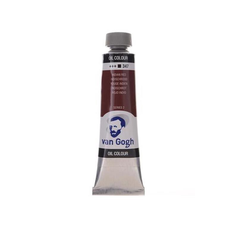 Talens van gogh χρώμα λαδιού 347 indian red 20ml - Image 2