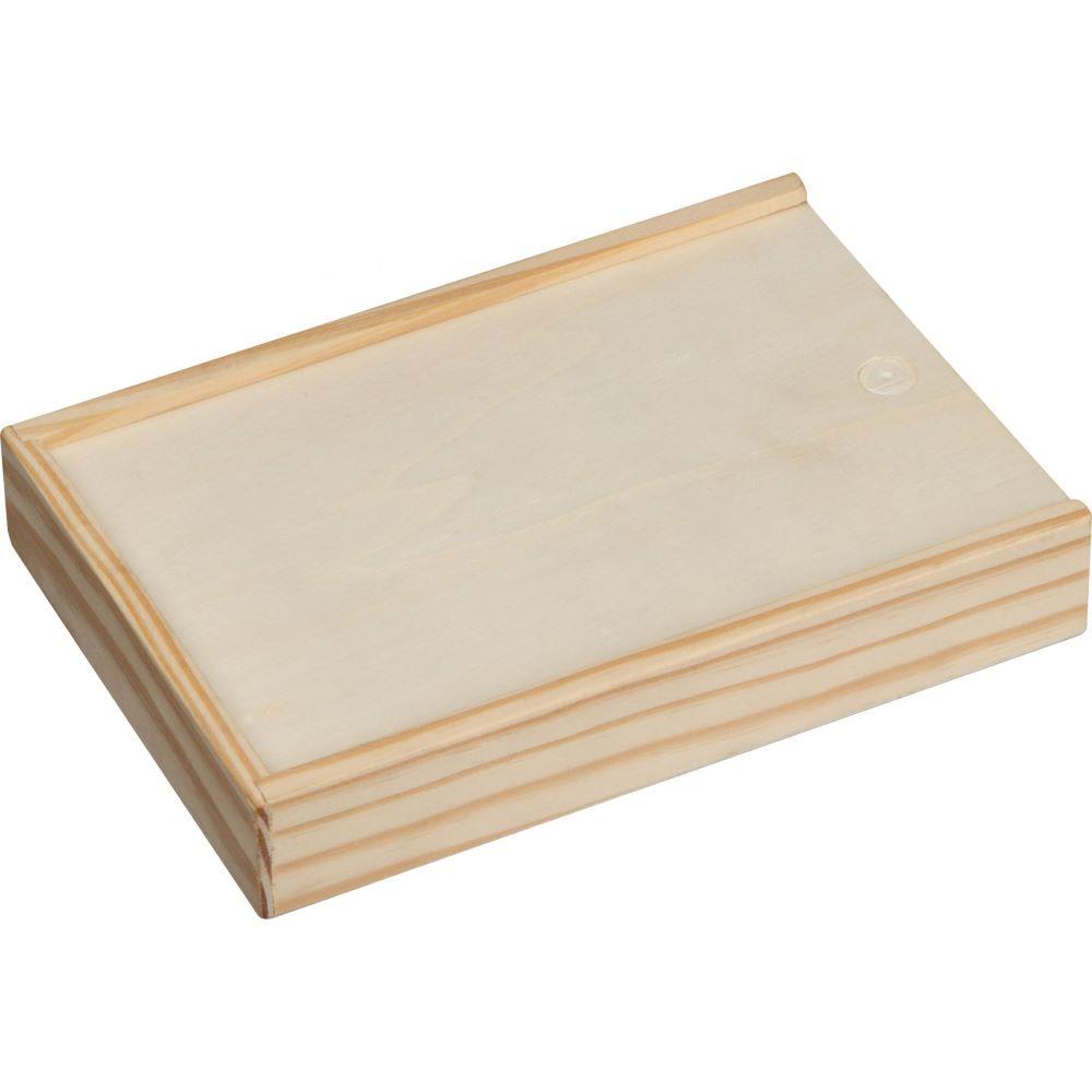 Σετ με 2 τράπουλες και 5 ζάρια σε ξύλινο κουτί 15x10,3x2,6εκ - Image 2