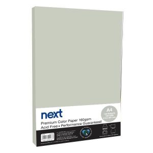 Χαρτόνι φωτοαντιγραφικό γκρι Α4 100 φύλλα 160γρ