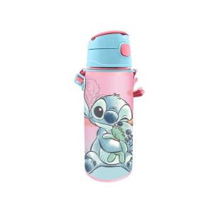 Παγούρι αλουμινίου Stitch με λουράκι 600ml