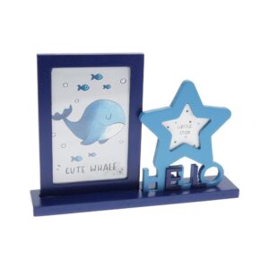 Κορνίζα μπλε Αστέρι Υ18,5x25,5x5εκ.