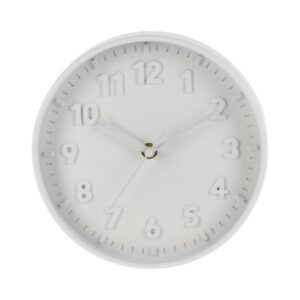 Ρολόι τοίχου λευκό Ø20εκ.