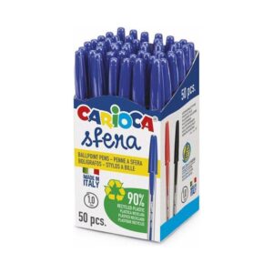 Carioca στυλό Sfera μπλε 1.0mm 50ΤΜΧ