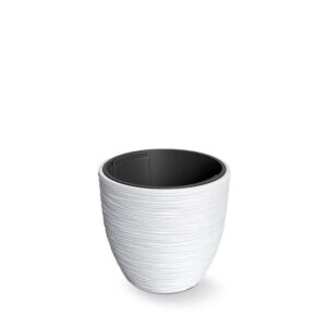 Γλάστρα - κασπώ Furu λευκό Y28xΦ29,8εκ.