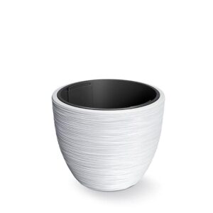 Γλάστρα - κασπώ Furu λευκό Y32xΦ39εκ.