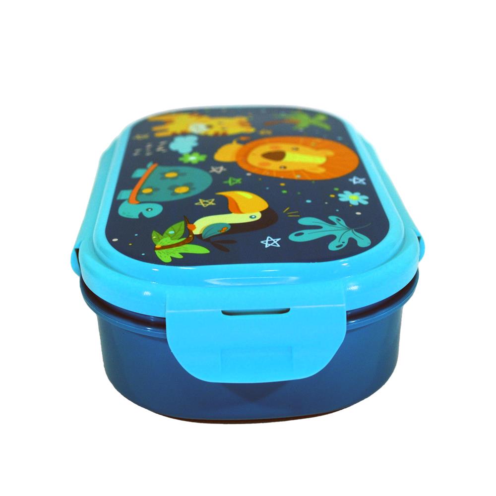 Φαγητοδοχείο Into the jungle με μαχαιροπίρουνα 21x14x6εκ. - Image 4