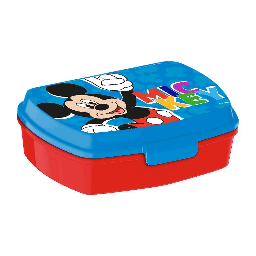 Σετ φαγητοδοχείο - παγούρι Mickey 17,5x12,5xY6εκ. 500ml - Image 2