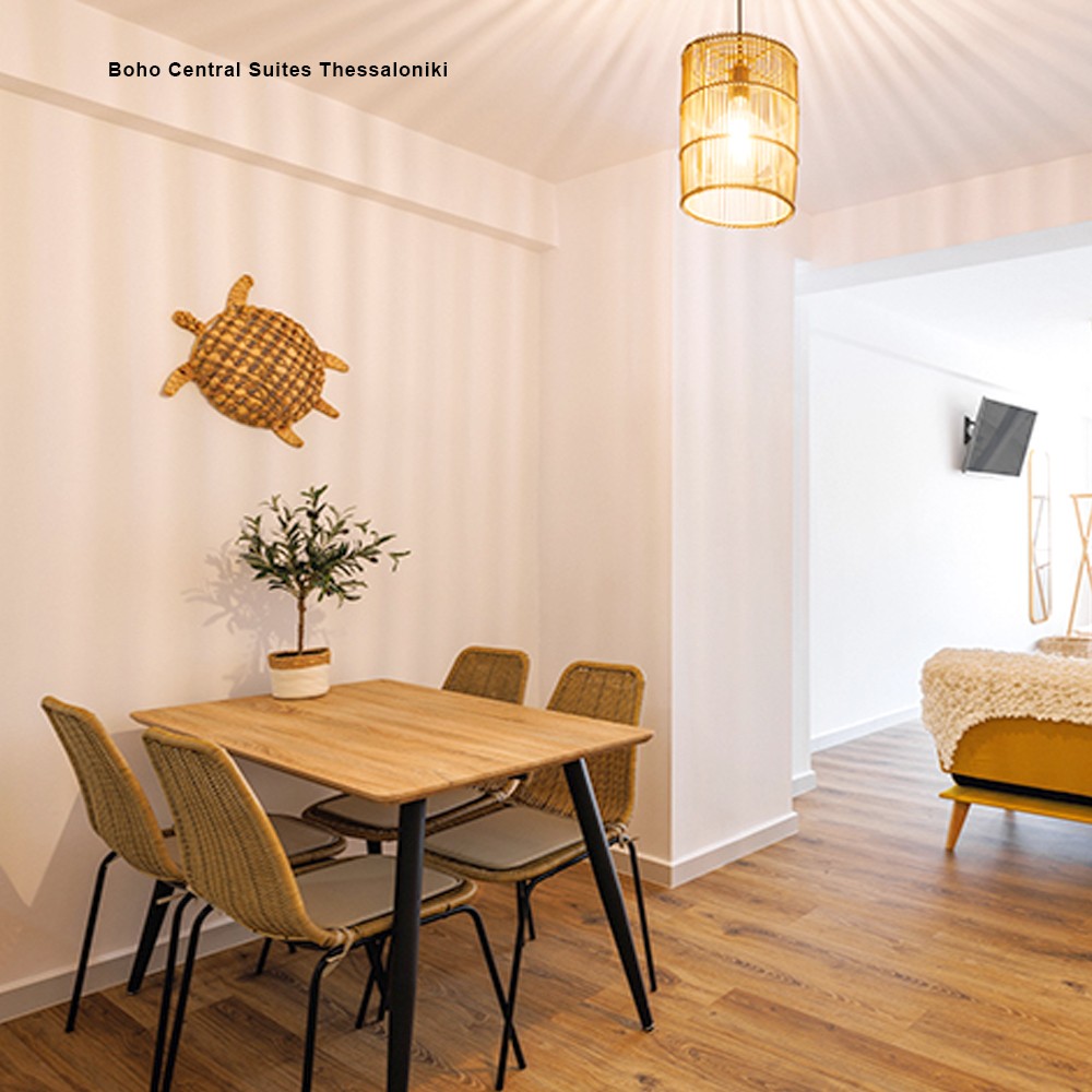 Τραπέζι ξύλινο Nextdeco καφέ Υ75x120x70εκ - Image 3