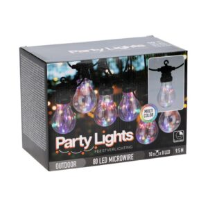 Διακοσμητική αλυσίδα 10 χρωματιστά φωτάκια