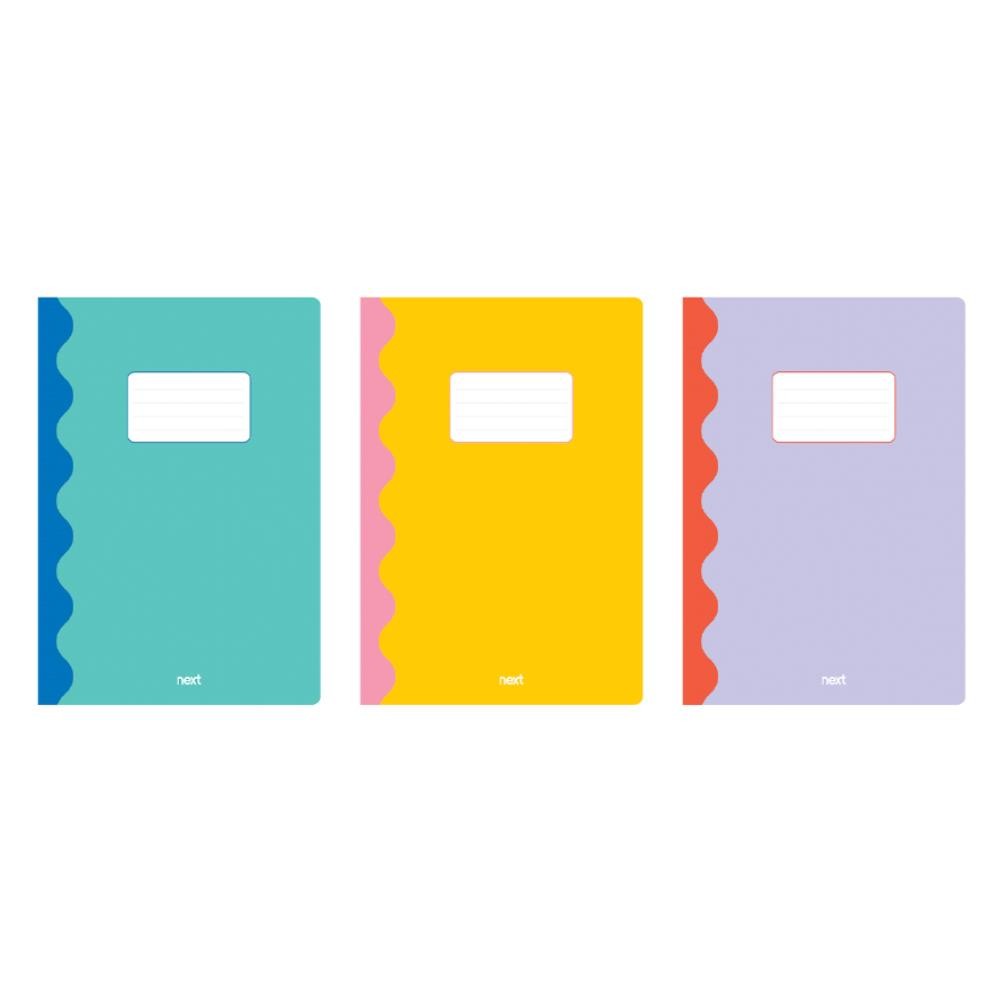 Next τετράδιο καρφίτσα Wave 17x25εκ. 40φ.