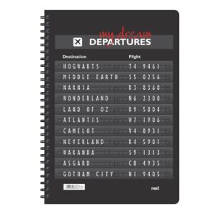 Next trends destinations τετράδιο σπιράλ 3 θέματα 105 φύλλα 17x25εκ.