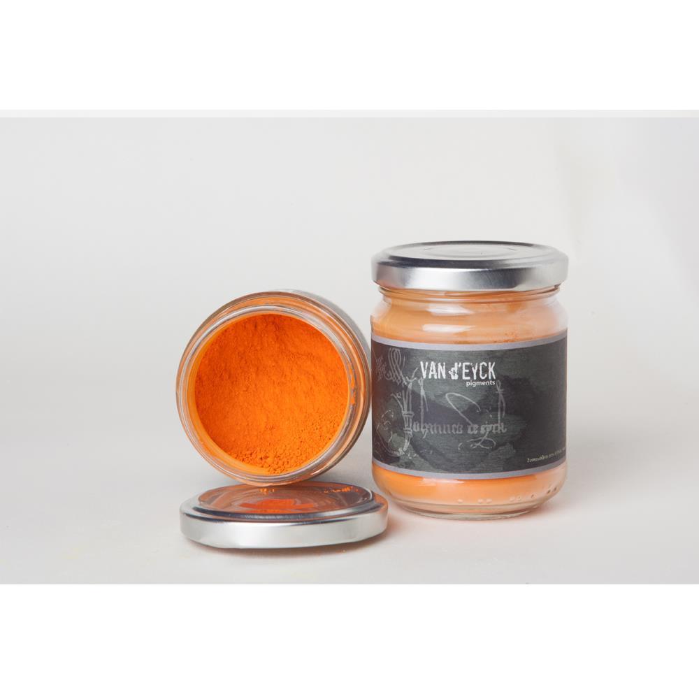 Van d'eyck σκόνη αγιογραφίας πορτοκαλί 100gr.