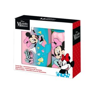 Σετ φαγητοδοχείο - παγούρι 500ml Minnie 17,5x12,5xY6εκ.
