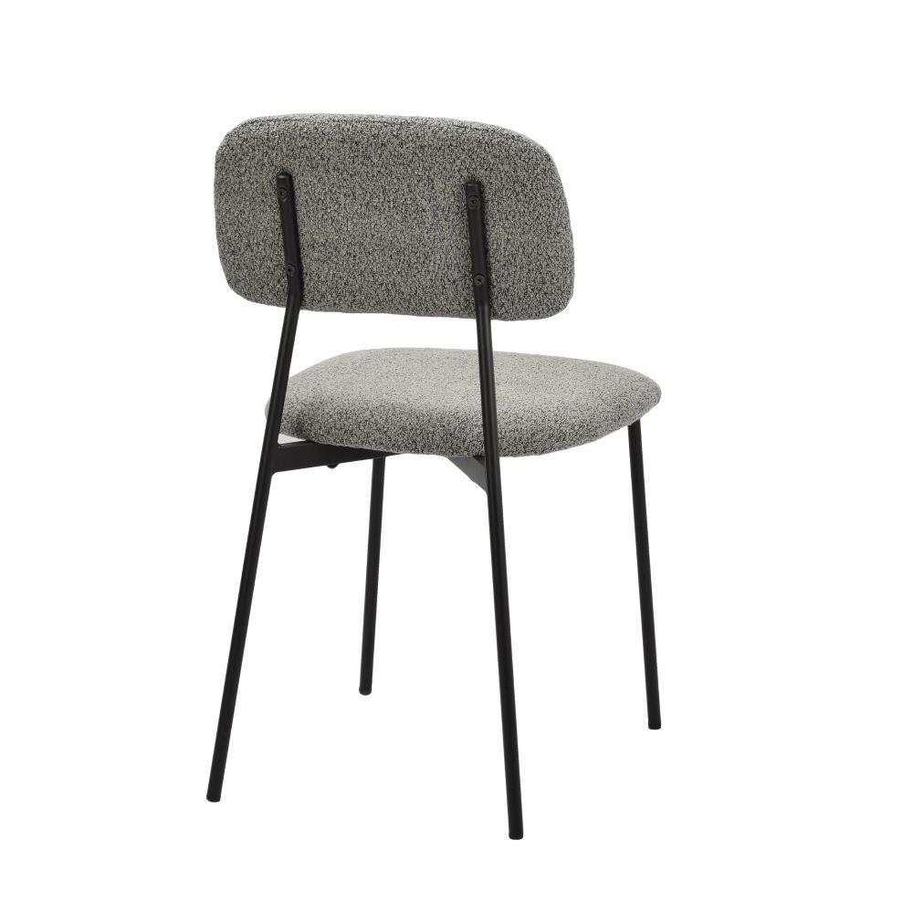 Καρέκλα μεταλλική Nextdeco Rosa γκρι Υ81x47x52εκ. - Image 3