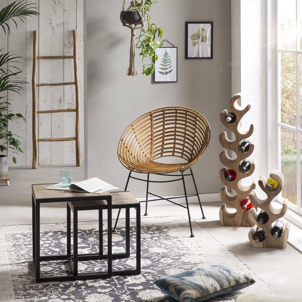 Πολυθρόνα Nextdeco Helios rattan Υ75x70x60εκ. - Image 4