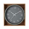 Ρολόι τοίχου γκρι Ø20εκ.