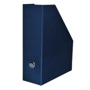 Νext θήκη περιοδικών σκληρή fabrics μπλε Υ33x27x10εκ.