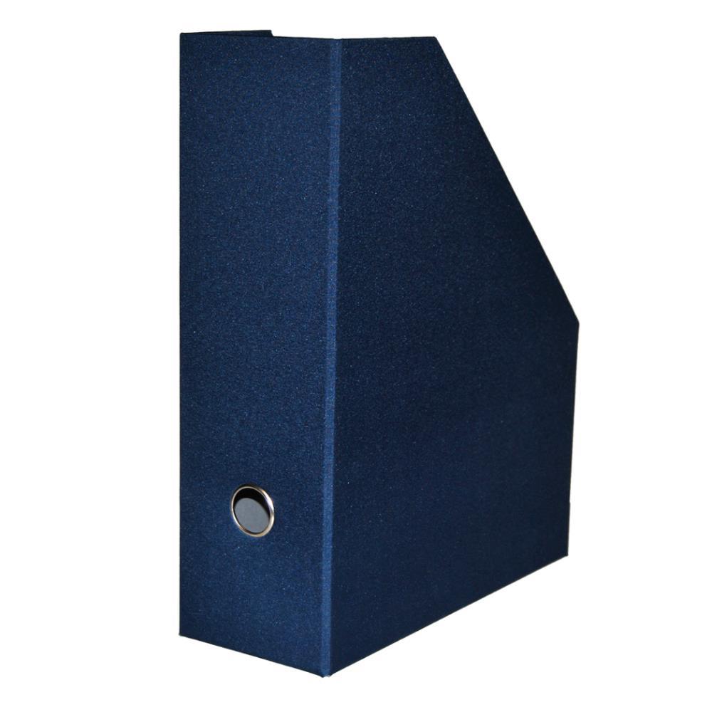 Νext θήκη περιοδικών σκληρή fabrics μπλε Υ33x27x10εκ.