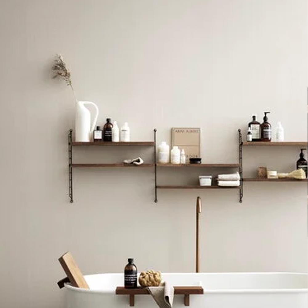 Ραφιέρα επιτοίχια Nextdeco 3 ραφιών Υ50x60x12εκ. - Image 2