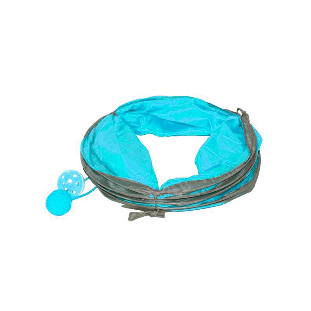 Παιχνίδι γάτας τούνελ μπλε Ø24,5x48εκ - Image 2