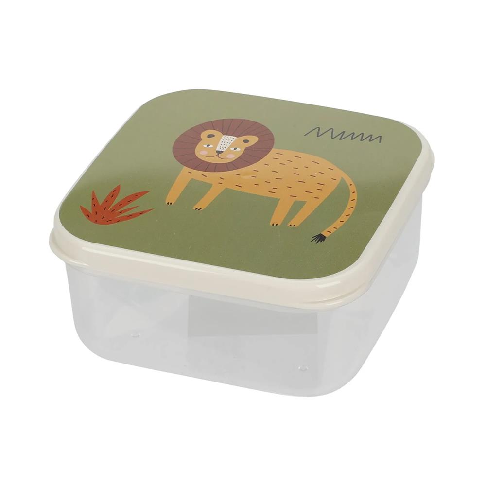 Φαγητοδοχεία σετ 4 τεμαχίων ζώα της ζούγκλας Υ6,5x14x14εκ. - Image 2