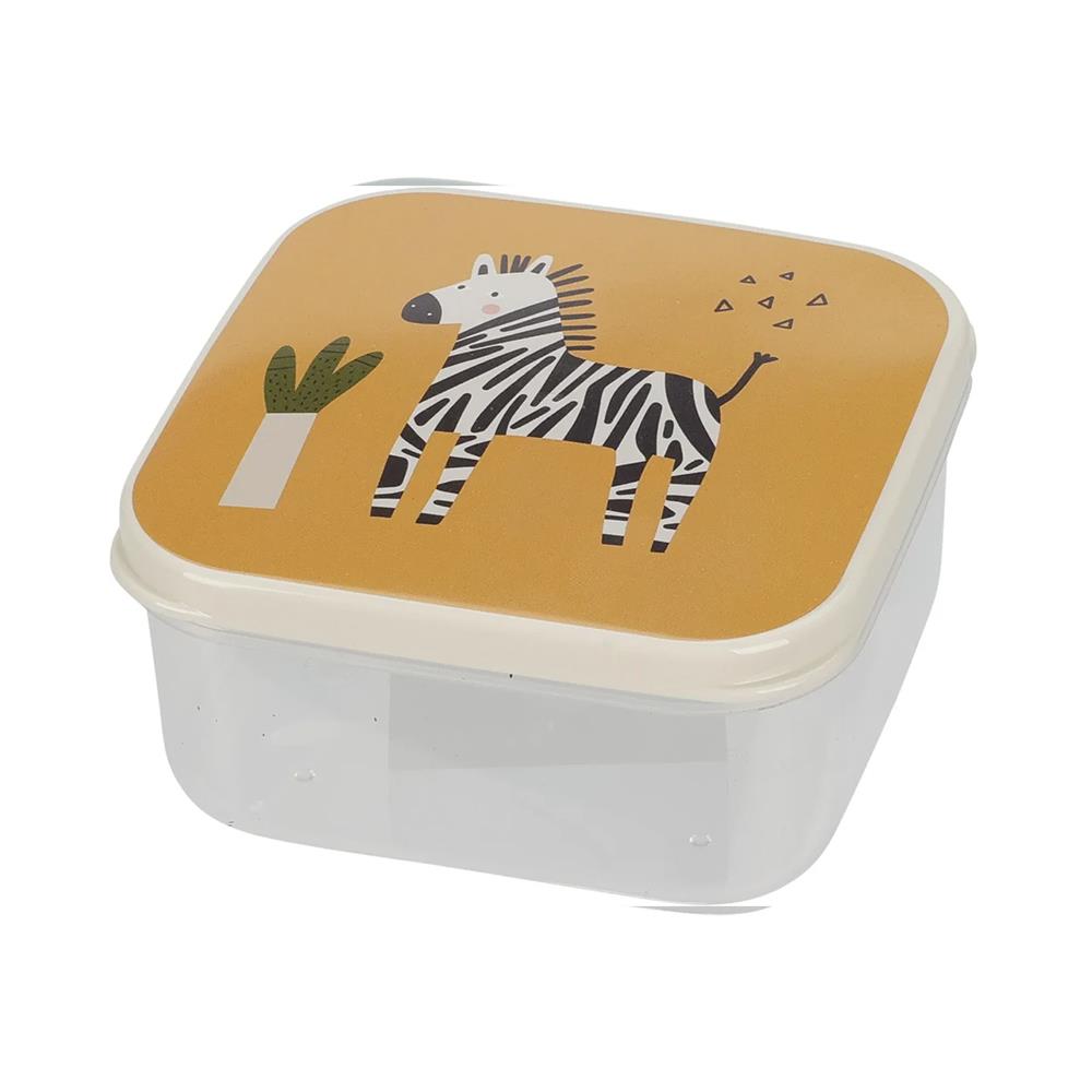 Φαγητοδοχεία σετ 4 τεμαχίων ζώα της ζούγκλας Υ6,5x14x14εκ. - Image 3