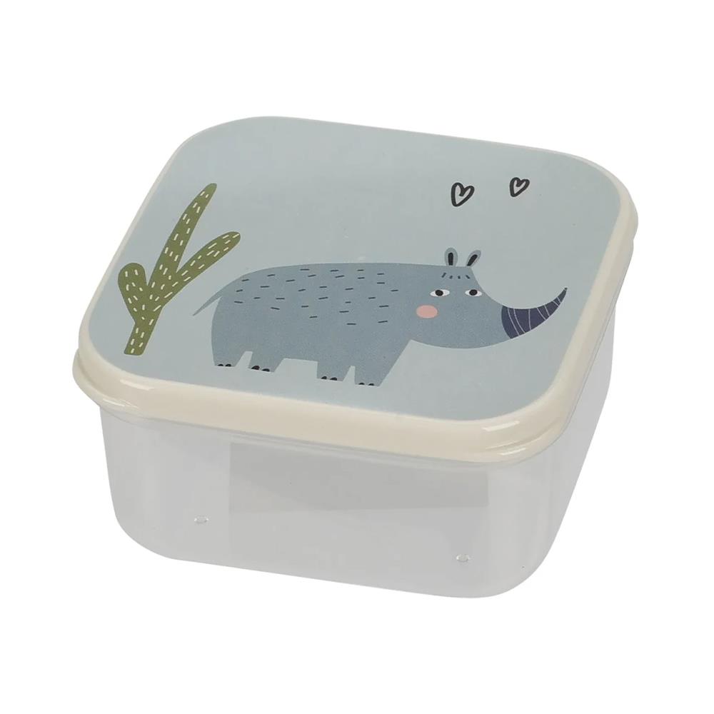 Φαγητοδοχεία σετ 4 τεμαχίων ζώα της ζούγκλας Υ6,5x14x14εκ. - Image 4