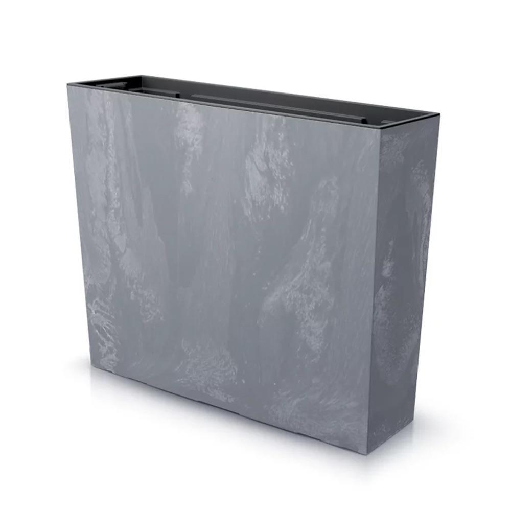 Ζαρτινιέρα γκρι beton effect Y49,8x58x18εκ.