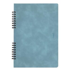 Next Premium τετράδιο σπιράλ γαλάζιο 2 θέματα 70 φύλλα 21x29εκ.