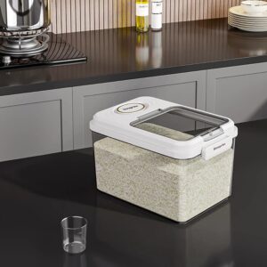 Δοχείο αποθήκευσης τροφίμων με μαγνητικό καπάκι 10kg Υ19,5x31x19εκ.