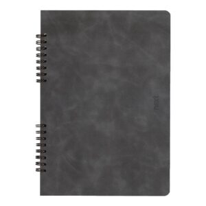 Next Premium τετράδιο σπιράλ γκρι 4 θέματα 140 φύλλα 17x25εκ.