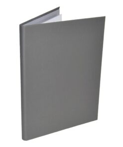 Νext ντοσιέ συνεδρίου eco leather γκρι με μπλοκ και στυλό Υ32x24εκ.
