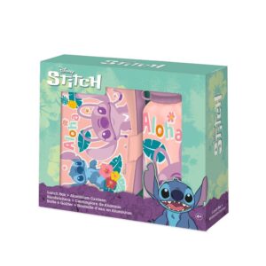 Σετ φαγητοδοχείο με παγούρι 500ml Stitch II Υ8x22x8εκ.