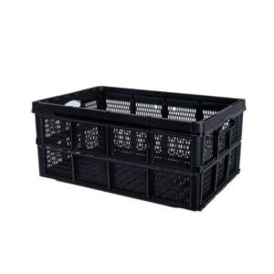 Πτυσσόμενο τελάρο αποθήκευσης μαύρο 32l Υ24x48x35εκ.