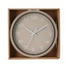 Ρολόι τοίχου μπεζ Ø20εκ.