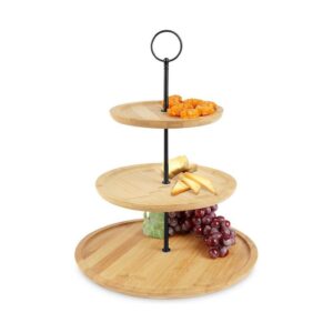 Ορντερβιέρα 2 επιπέδων από bamboo Υ23,5εκ 16,5 και 21,5εκ.