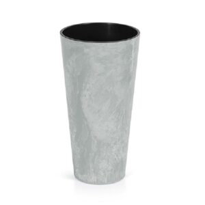 Γλάστρα - κασπώ Tubus betton γκρι Y38,1 x Φ20εκ.