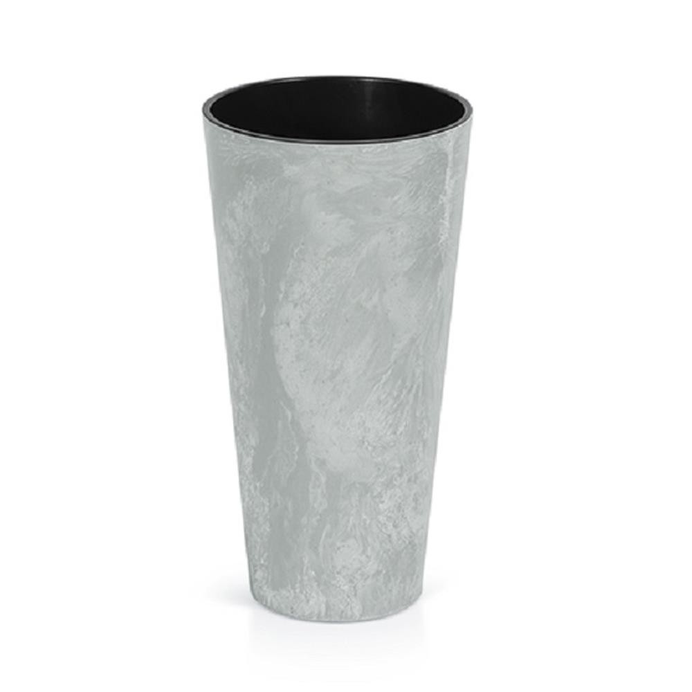 Γλάστρα - κασπώ Tubus betton γκρι Y38,1 x Φ20εκ.