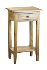 Κομοδίνο Nextdeco από ξύλο mahoni Υ52xM34xΠ25εκ