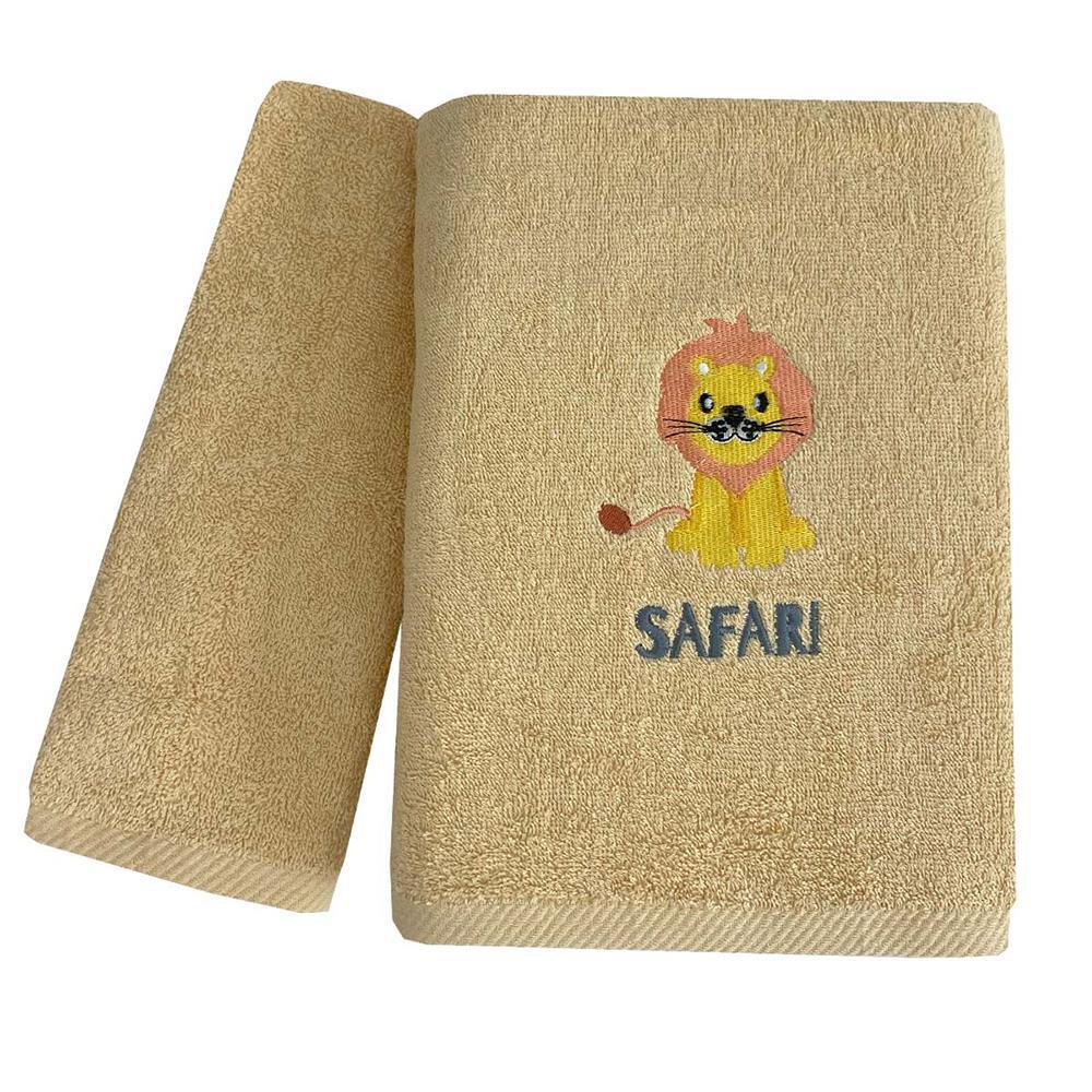 Σετ παιδικές πετσέτες Safari - zoo 100% βαμβάκι πεννιε 480gsm