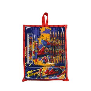 Σετ ζωγραφικής 12 τεμαχίων Spiderman σε τσάντα δώρου 30x22,5x2εκ.