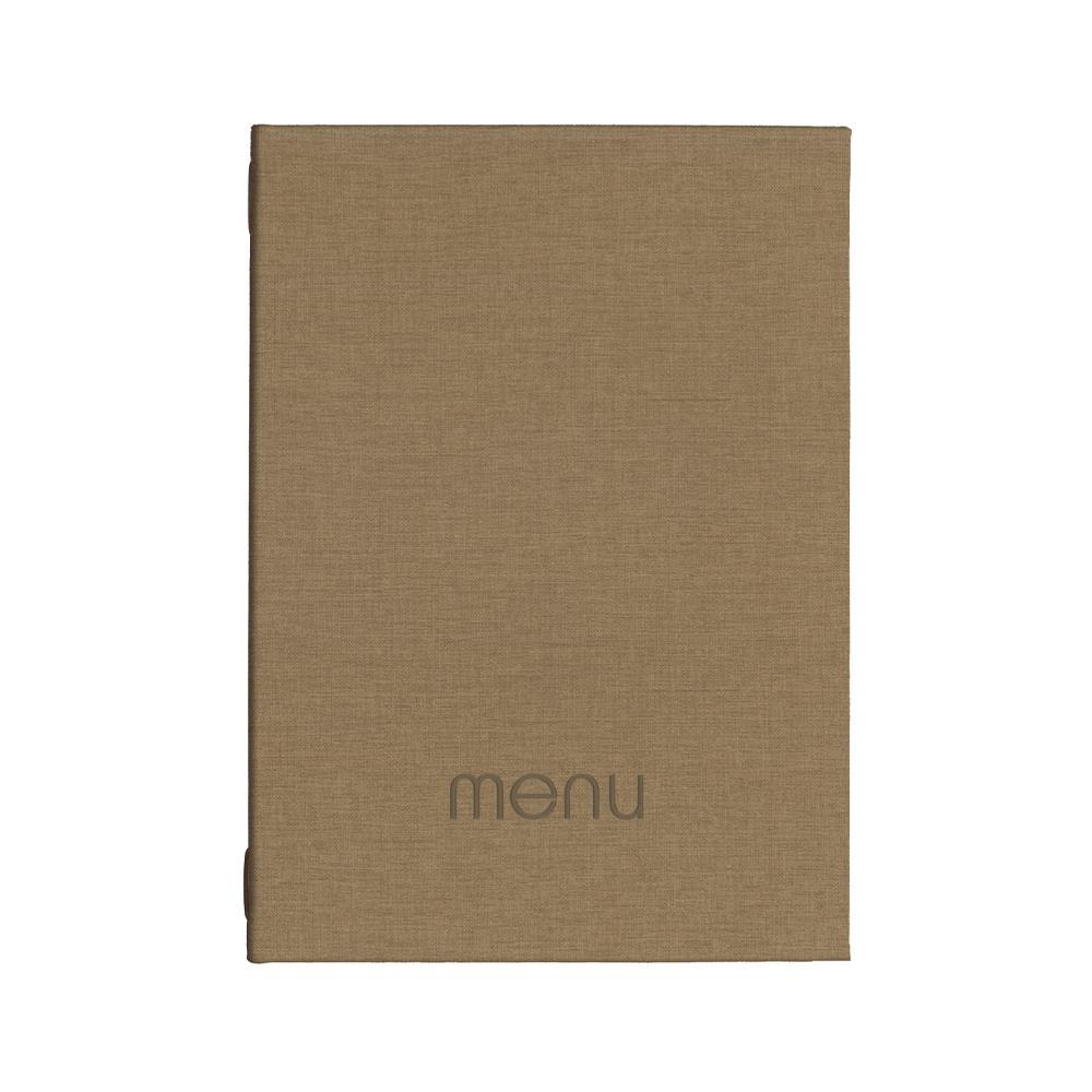 Next μενού εστιατορίου PU nomads καφέ με κρυφό λάστιχο 23x32εκ