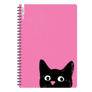 Next trends cat τετράδιο σπιράλ 2 θέματα 70 φύλλα 17x25εκ.