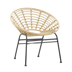 Πολυθρόνα Nextdeco Helios rattan Υ75x70x60εκ.